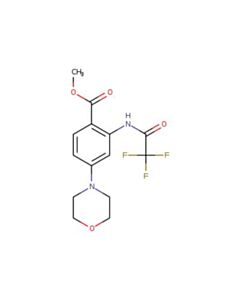 Astatech METHYL 4-MORPHOLINO-2-(TRIFLUOROACETAMIDO)BENZOATE; 1G; Purity 97%; MDL-MFCD14585011